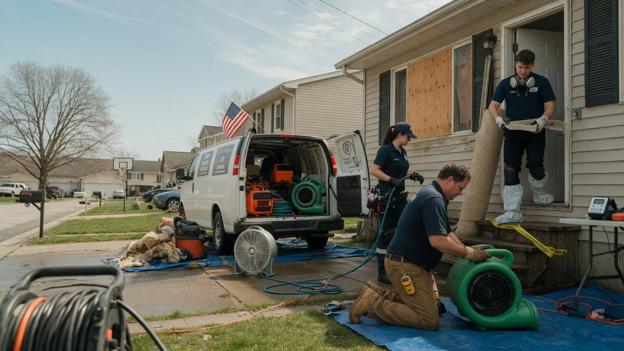 Water Damage Restoration in Waverly, KS near me